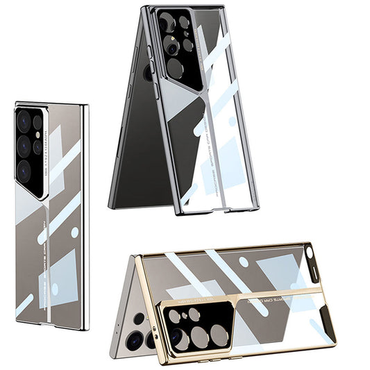 Transparent Blade Phantom Phone Case With Lens Protection For Samsung Galaxy S24 Ultra