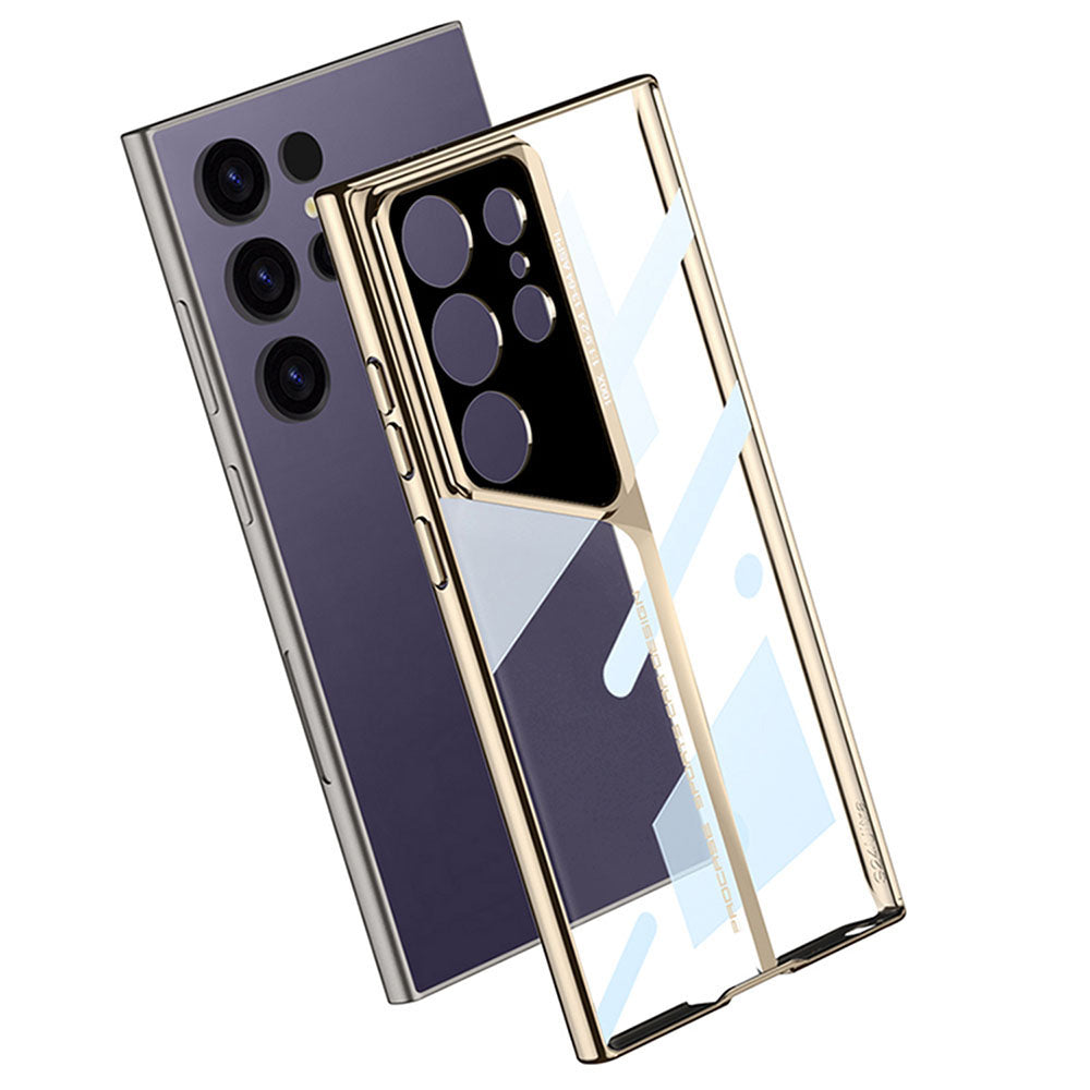 Transparent Blade Phantom Phone Case With Lens Protection For Samsung Galaxy S24 Ultra