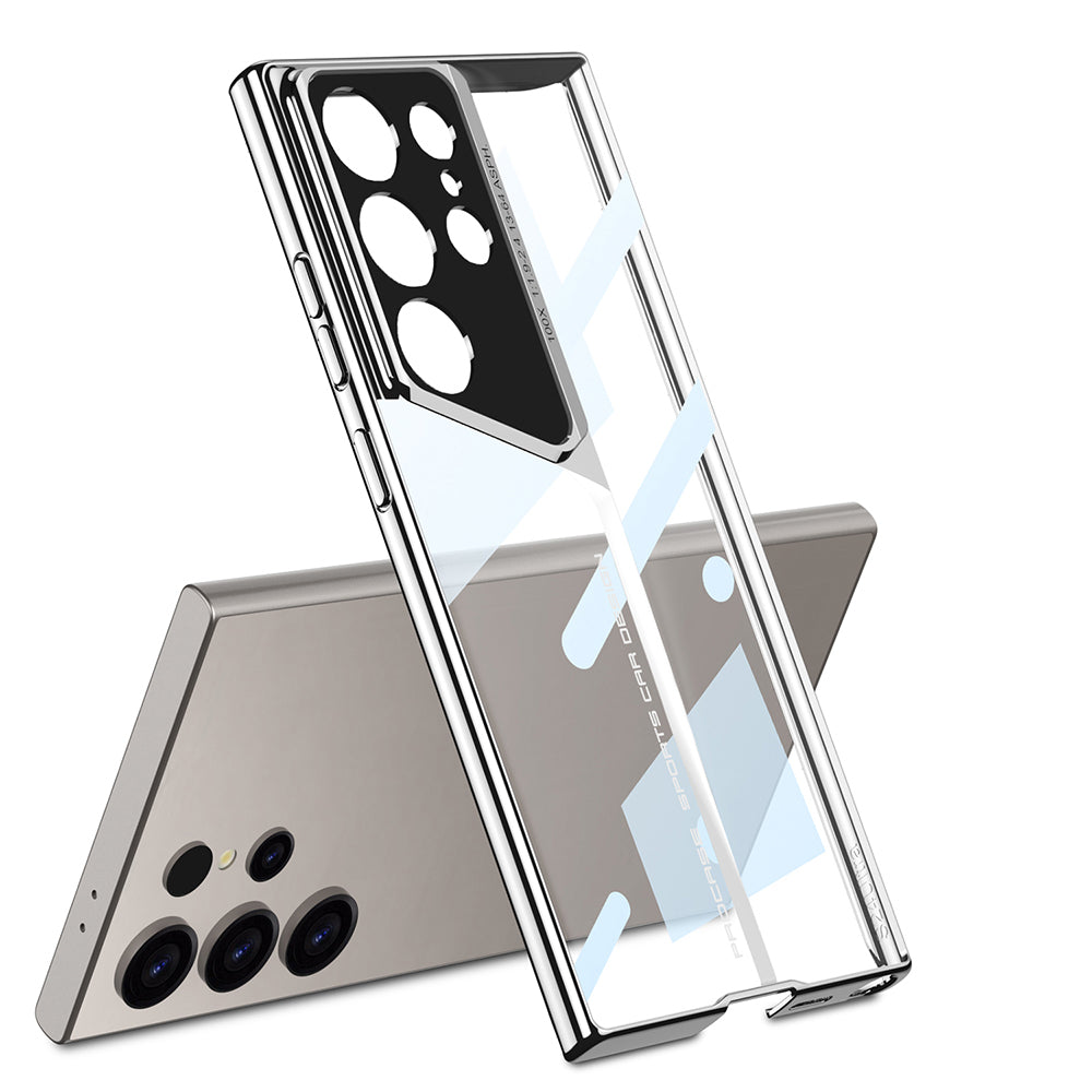 Transparent Blade Phantom Phone Case With Lens Protection For Samsung Galaxy S24 Ultra