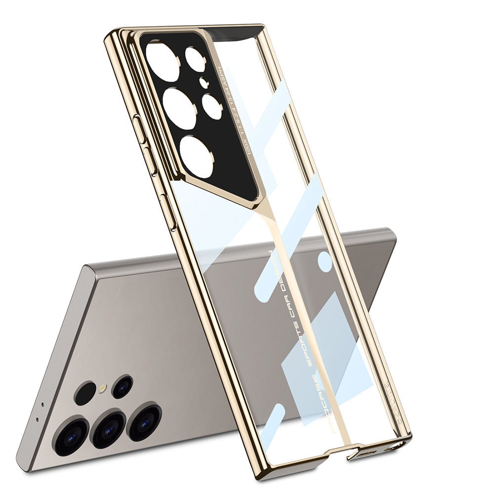 Transparent Blade Phantom Phone Case With Lens Protection For Samsung Galaxy S24 Ultra