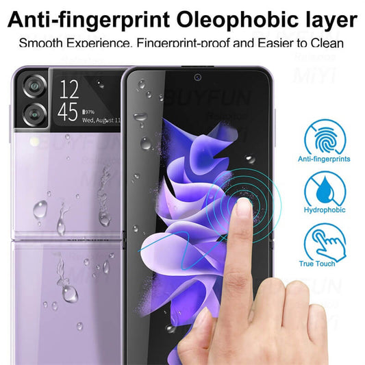 High-End Protective HD Hydrogel Film 3PCS - Samsung Galaxy Z Flip 3 Flip 4 5G Hydrogel Film Screen Protector