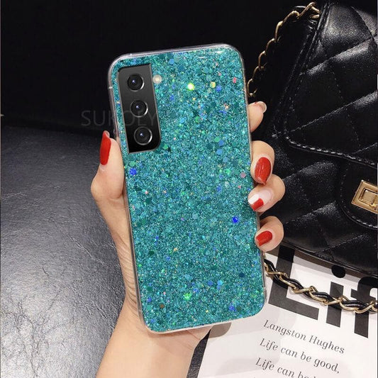 New Glitter Sequin - TPU Samsung Galaxy Phone Case Samsung Galaxy Phone Cases