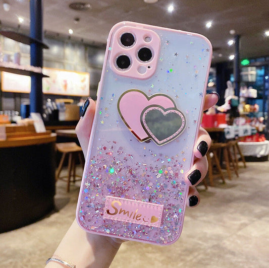 New Shining Stars Mirror - Clear Samsung Galaxy Phone Case Samsung Galaxy Phone Cases