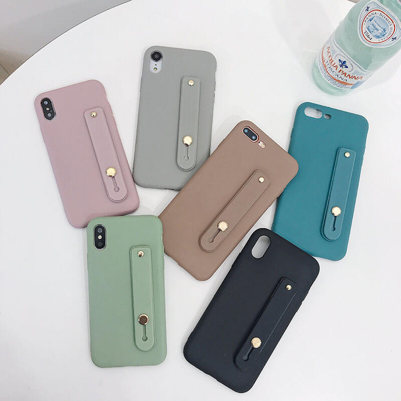 New Single Color - Wristband TPU iPhone Case iPhone Case