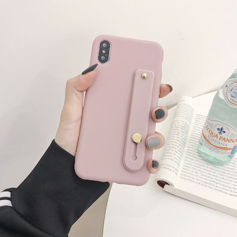 New Single Color - Wristband TPU iPhone Case iPhone Case
