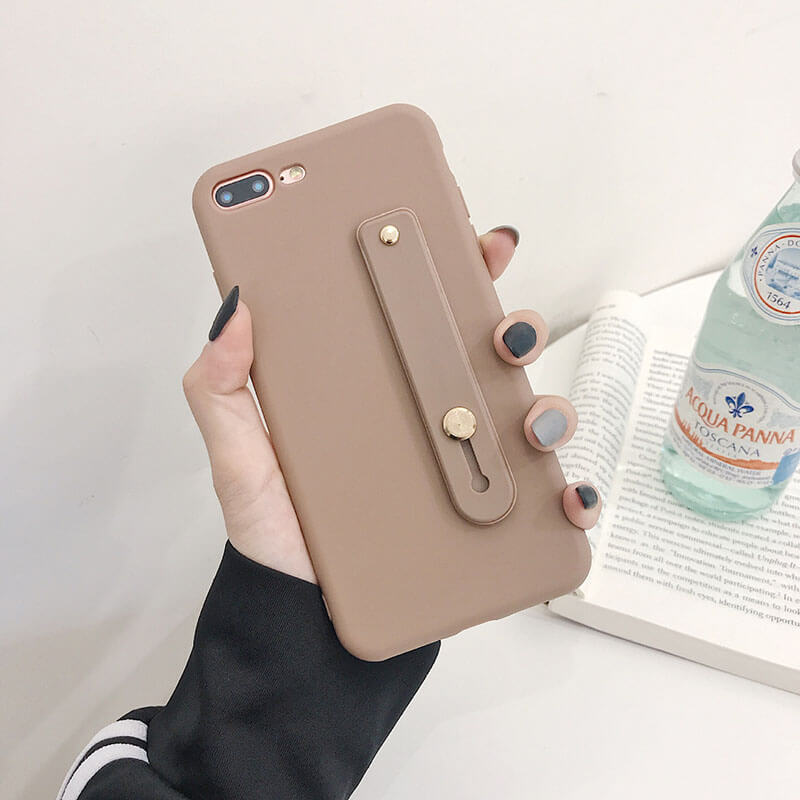 New Single Color - Wristband TPU iPhone Case iPhone Case