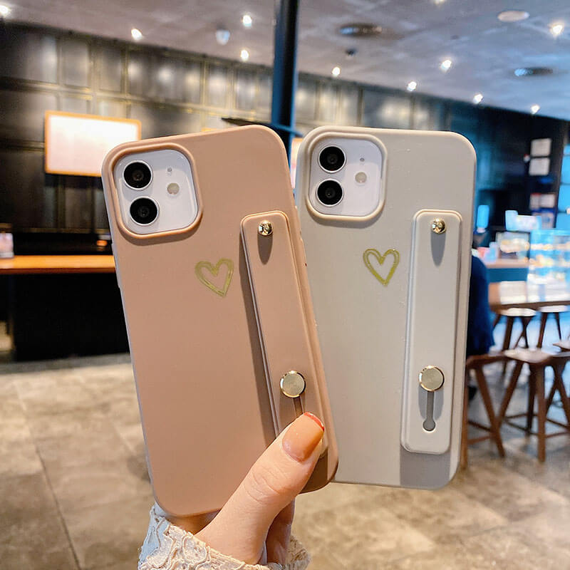New Heart-shaped - Wristband TPU iPhone Case iPhone Case