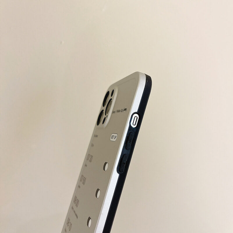 New iPhone Clock - TPU iPhone Case iPhone Case