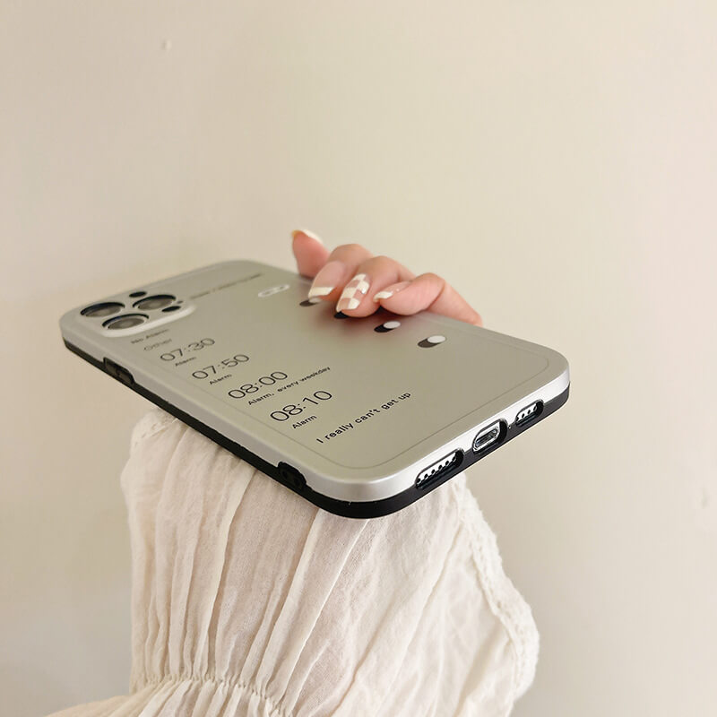 New iPhone Clock - TPU iPhone Case iPhone Case