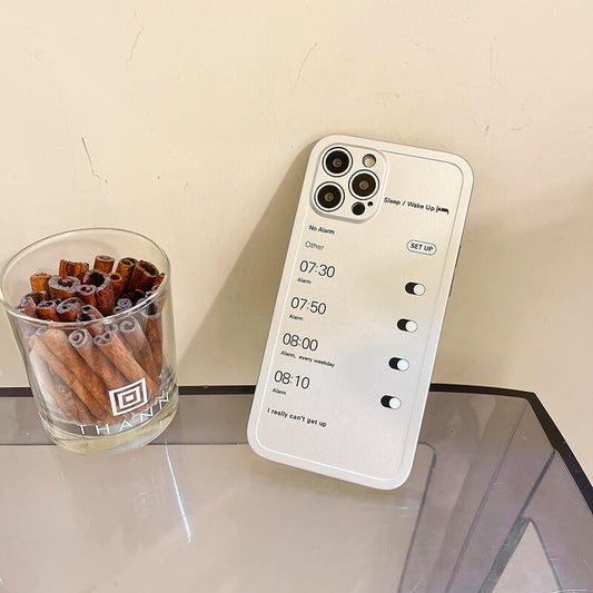 New iPhone Clock - TPU iPhone Case iPhone Case