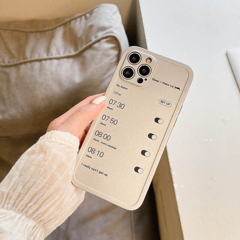New iPhone Clock - TPU iPhone Case iPhone Case