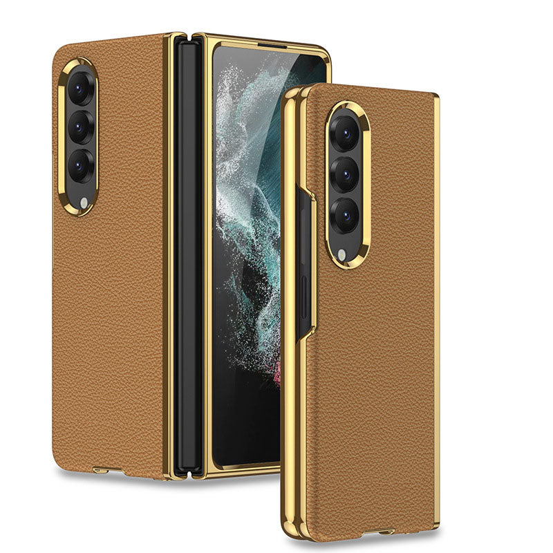 Samsung Galaxy Z Fold 4 5G Luxury Leather Ultra-thin All-inclusive Drop-resistant Protective Cover Samsung Cases