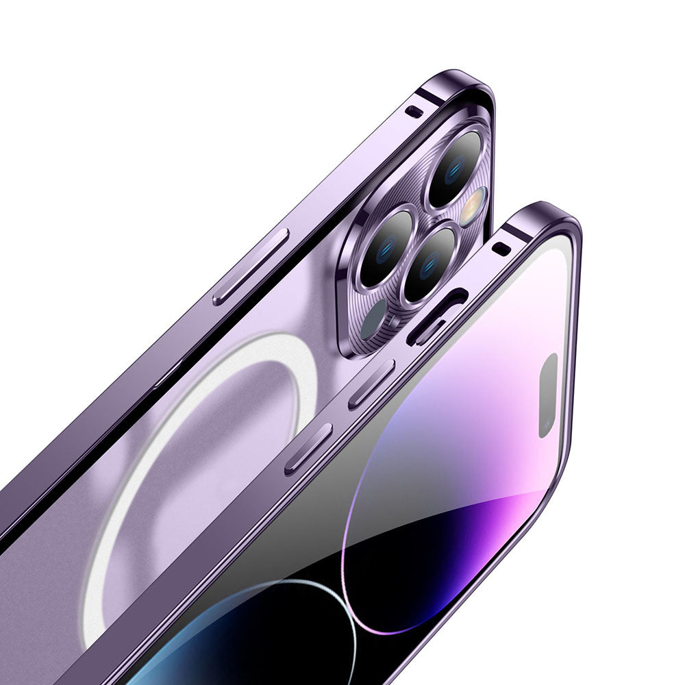 Newest Magnetic Magsafe Metal Case For iPhone Series Samsung Cases