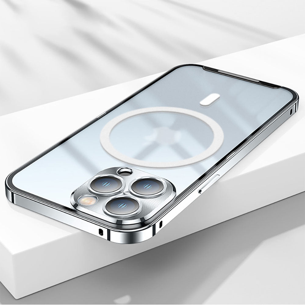 Newest Magnetic Magsafe Metal Case For iPhone Series Samsung Cases