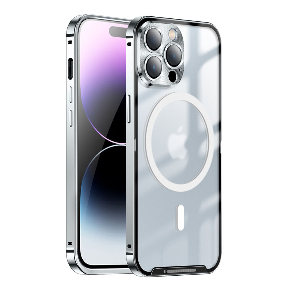 Newest Magnetic Magsafe Metal Case For iPhone Series Samsung Cases