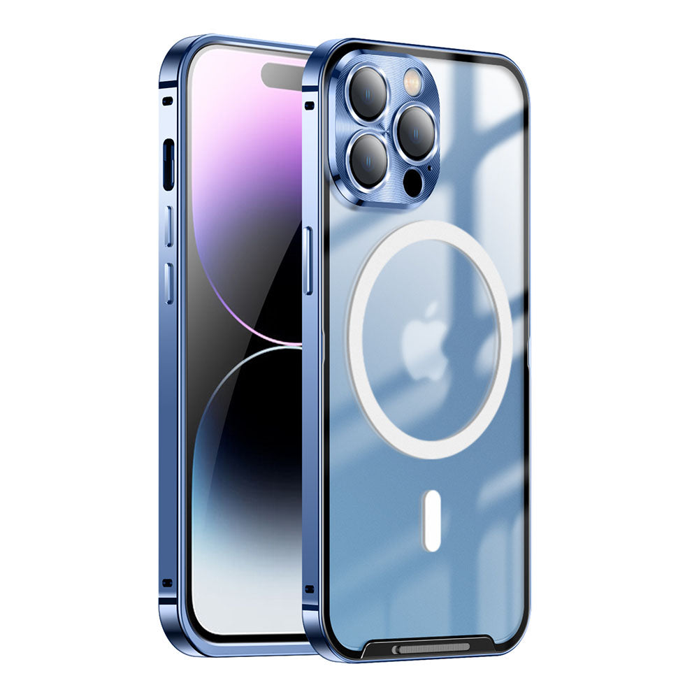 Newest Magnetic Magsafe Metal Case For iPhone Series Samsung Cases