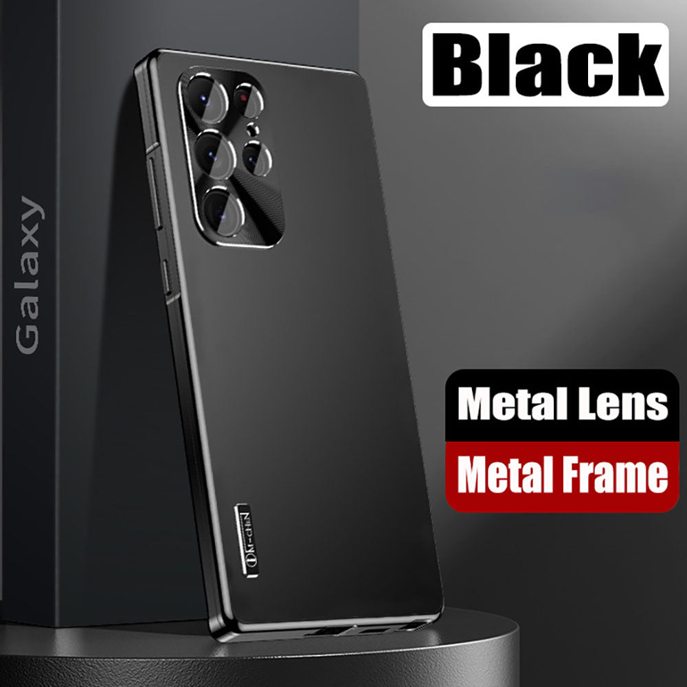 Newest Magnetic Close Aluminum Alloy Metal Case For Samsung Galaxy S23Ultra