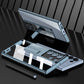 Newest Magnetic Bracket Electroplated Clear Phone Case For Samsung Galaxy S22 S23 Ultra Plus