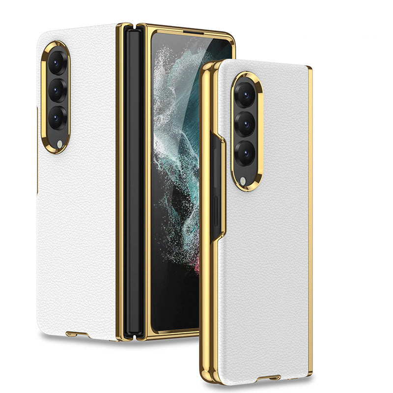 Samsung Galaxy Z Fold 4 5G Luxury Leather Ultra-thin All-inclusive Drop-resistant Protective Cover Samsung Cases