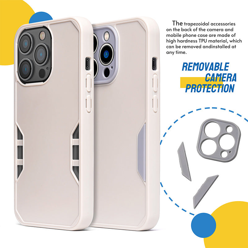 NEWEST Lens Protection Detachable Color Fun Phone Case For iPhone iPhone Case