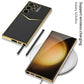 Electroplated Leather Phone Case For Samsung Galaxy S23 Series