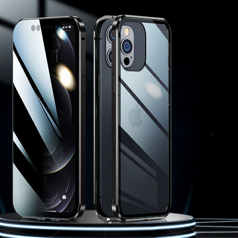 HD Privacy Buckle Magnetic - iPhone Case Mobile Phone Camera Accessories