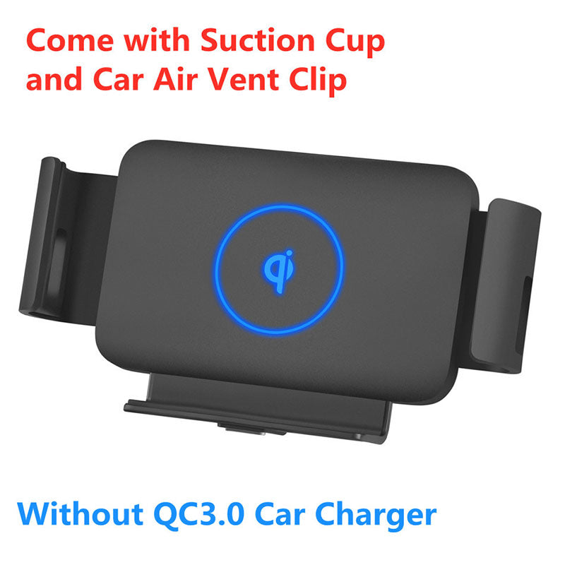 Automatic Clamping Car Wireless Charger for Samsung Galaxy Z Fold 3 2 Note20 S20 iPhone 12 11 13 Max Air Vent Mount Phone Holder Car Phone Holder