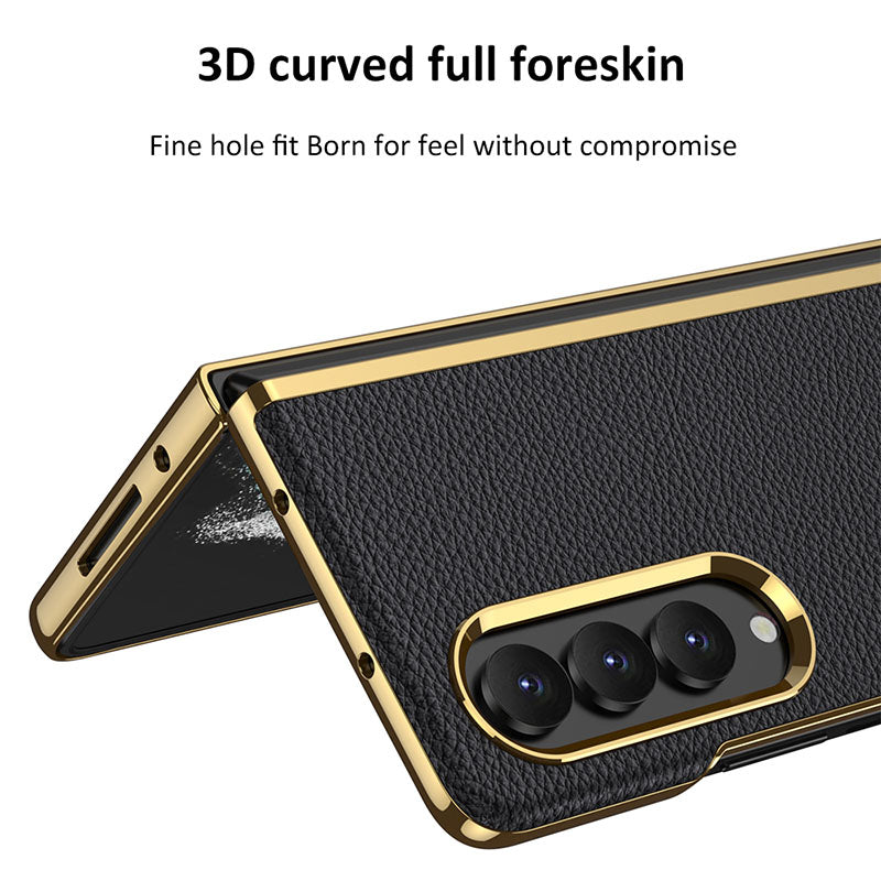 Samsung Galaxy Z Fold 4 5G Luxury Leather Ultra-thin All-inclusive Drop-resistant Protective Cover Samsung Cases