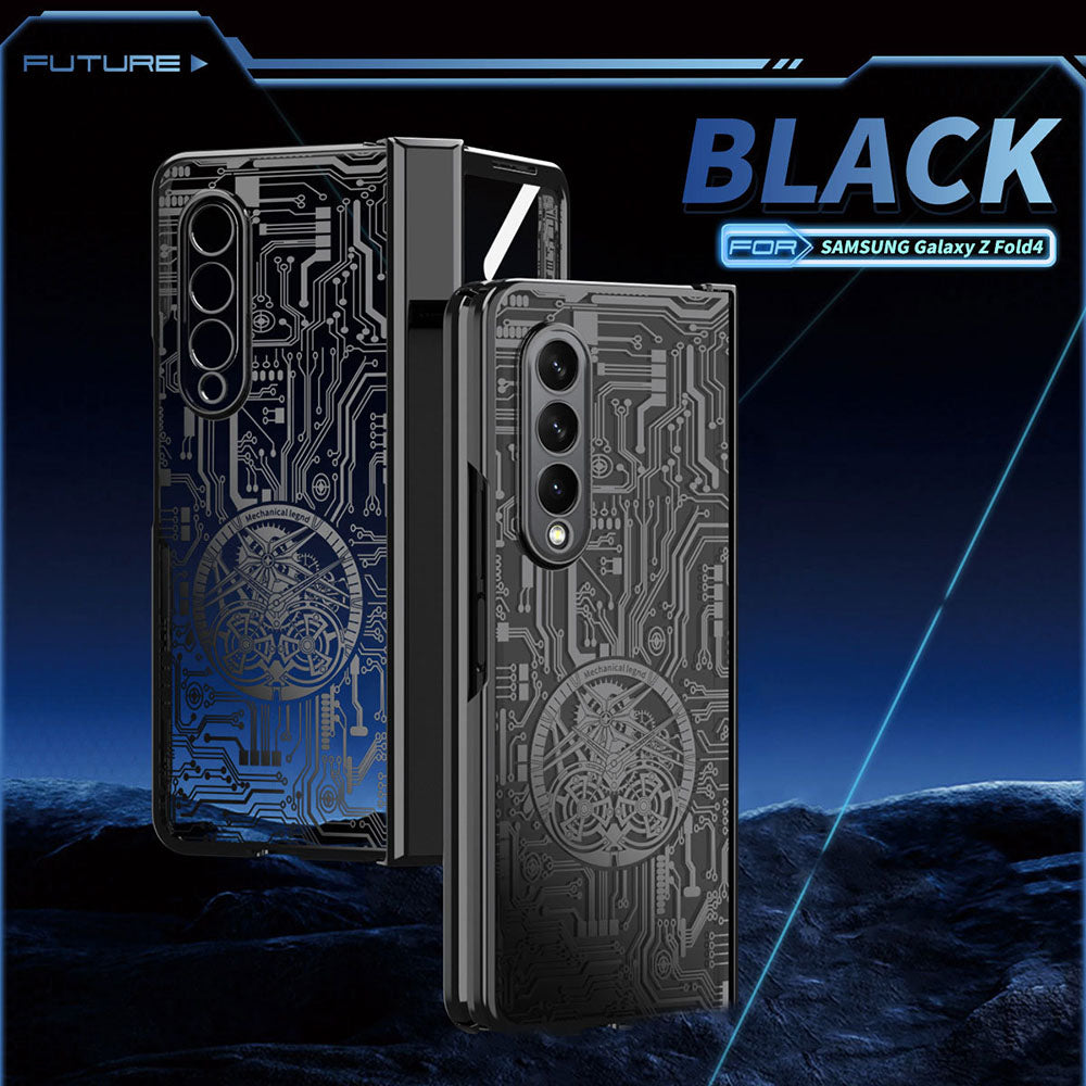 Cyberpunk Style Phone Case For Samsung Galaxy Z Fold5 Fold4 Fold3 - mycasety2023 Mycasety