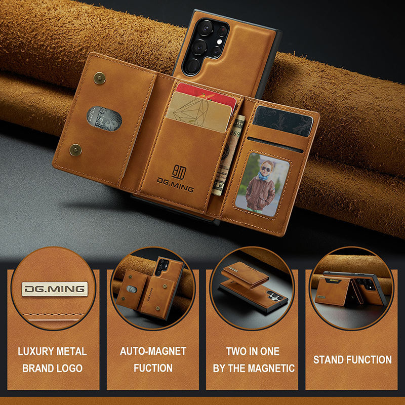 Magnetic Leather Detachable Wallet Samsung Case Samsung Cases