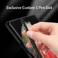 NEWEST Ultra-thin Magnetic Holder S Pen Slot Phone Case For S21 Ultra With Pen Samsung Cases