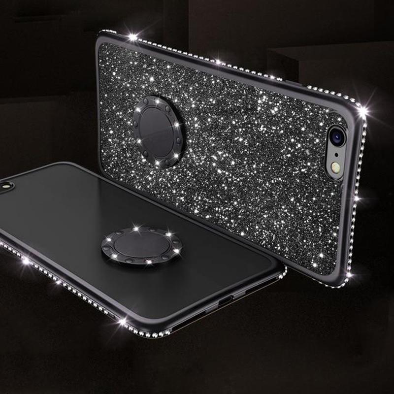 High Quality Glitter Diamond Ring Case