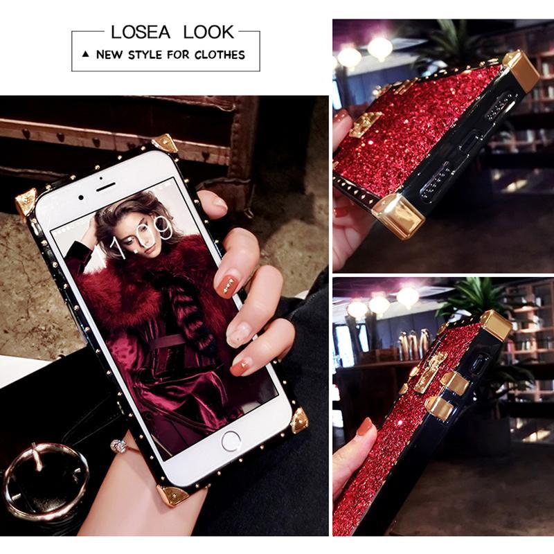 Ins Hot Luxury Diamond Phone Case For Samsung iPhone Huawei