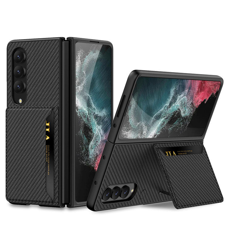 Samsung Galaxy Z Fold 4 5G Luxury Leather Card Holder All-inclusive Drop-resistant Protective Cover Samsung Cases