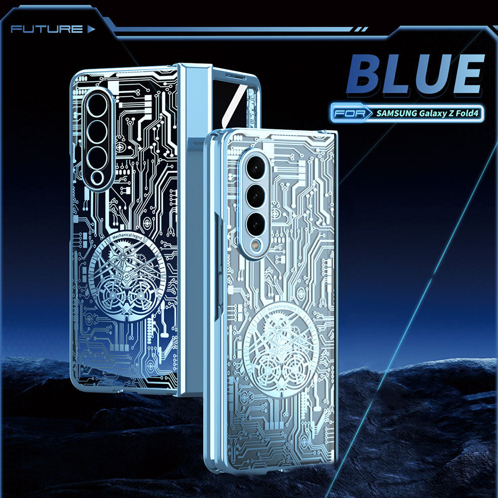 Cyberpunk Style Phone Case For Samsung Galaxy Z Fold5 Fold4 Fold3 - mycasety2023 Mycasety