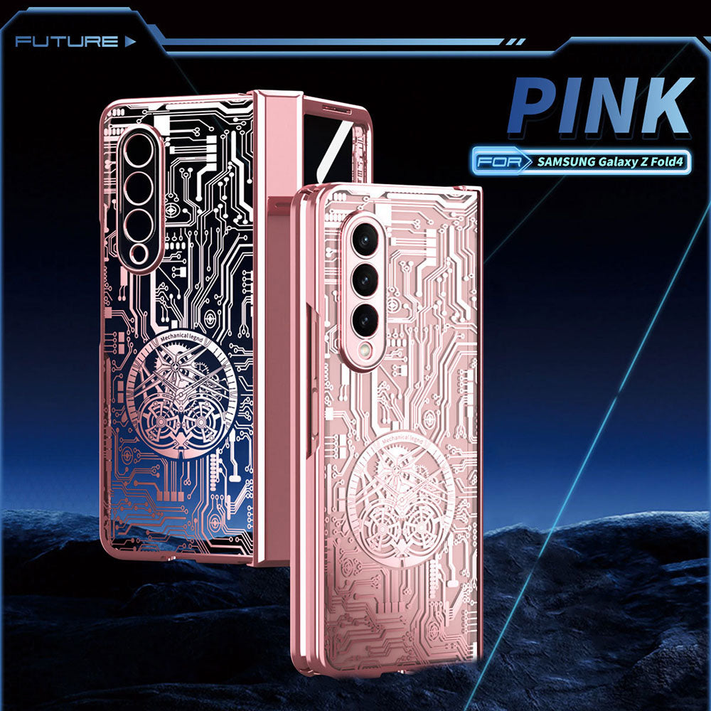 Cyberpunk Style Phone Case For Samsung Galaxy Z Fold5 Fold4 Fold3 - mycasety2023 Mycasety