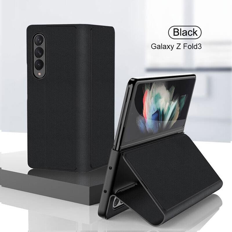 Magnetic Leather Flip All-included Protection - Samsung Z Fold3 5G Phone Case Samsung Galaxy Z Fold 3 Case