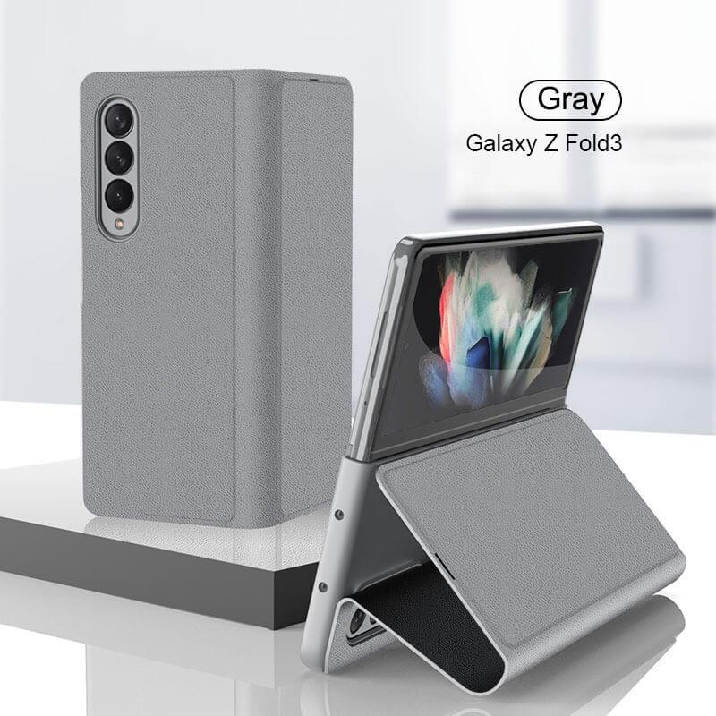 Magnetic Leather Flip All-included Protection - Samsung Z Fold3 5G Phone Case Samsung Galaxy Z Fold 3 Case