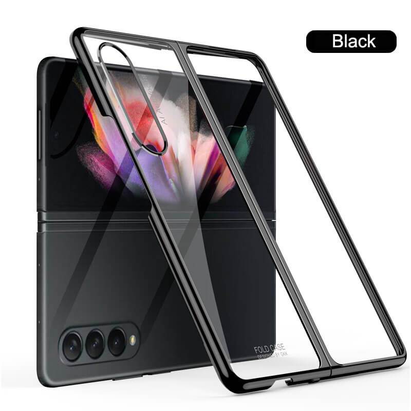 Crystal Clear Transparent Hard Cover - Samsung Galaxy Z Fold3 5G Phone Case Samsung Galaxy Z Fold 3 Case