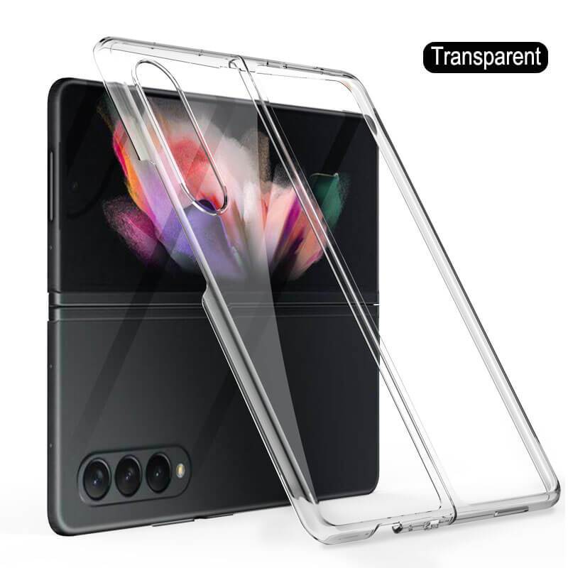 Crystal Clear Transparent Hard Cover - Samsung Galaxy Z Fold3 5G Phone Case Samsung Galaxy Z Fold 3 Case