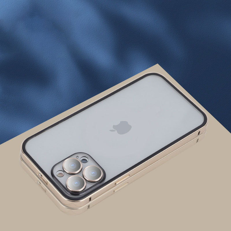 Newest Pop-Up Aluminum Frame iPhone Case with Lens Protector iPhone Cases
