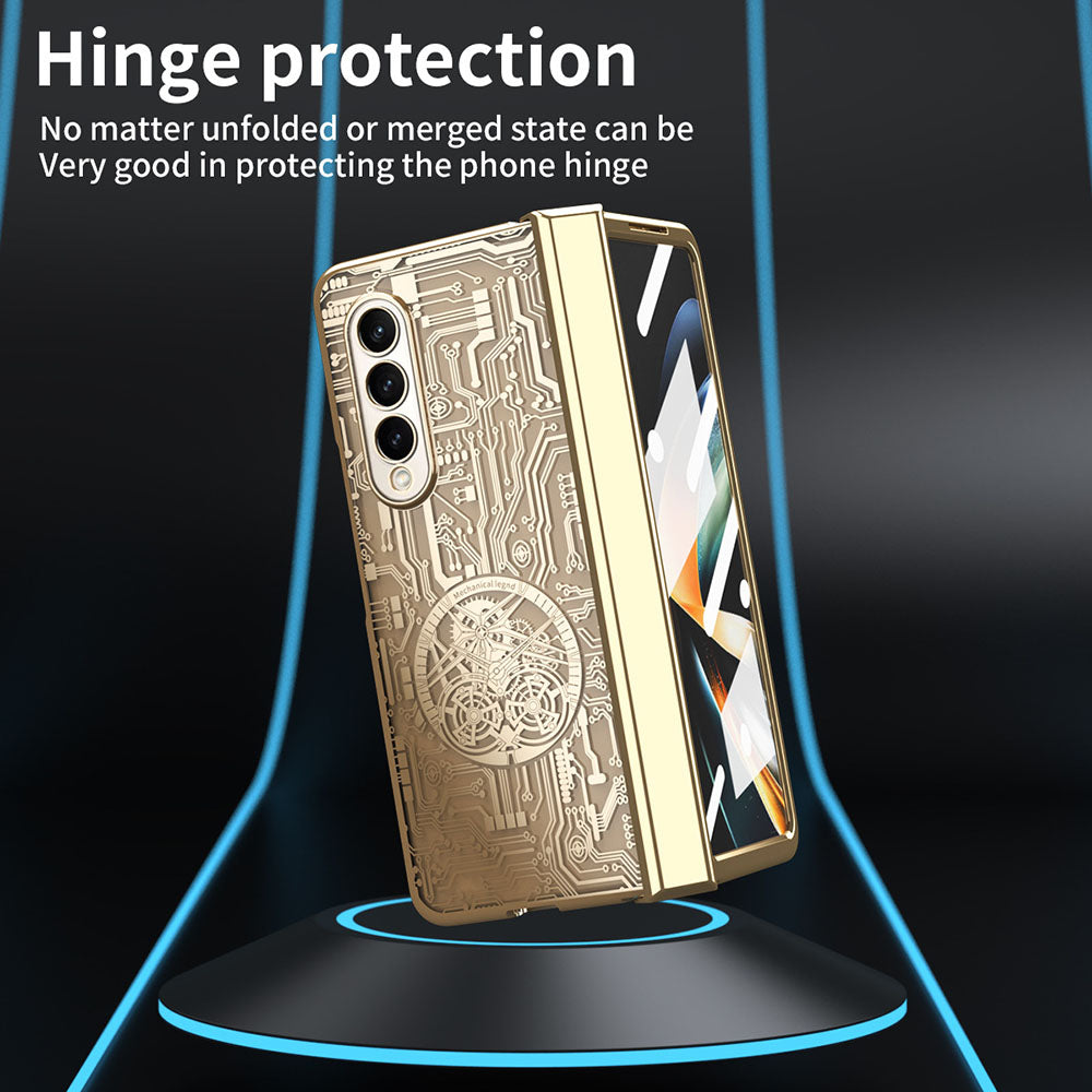 Cyberpunk Style Phone Case For Samsung Galaxy Z Fold5 Fold4 Fold3 - mycasety2023 Mycasety