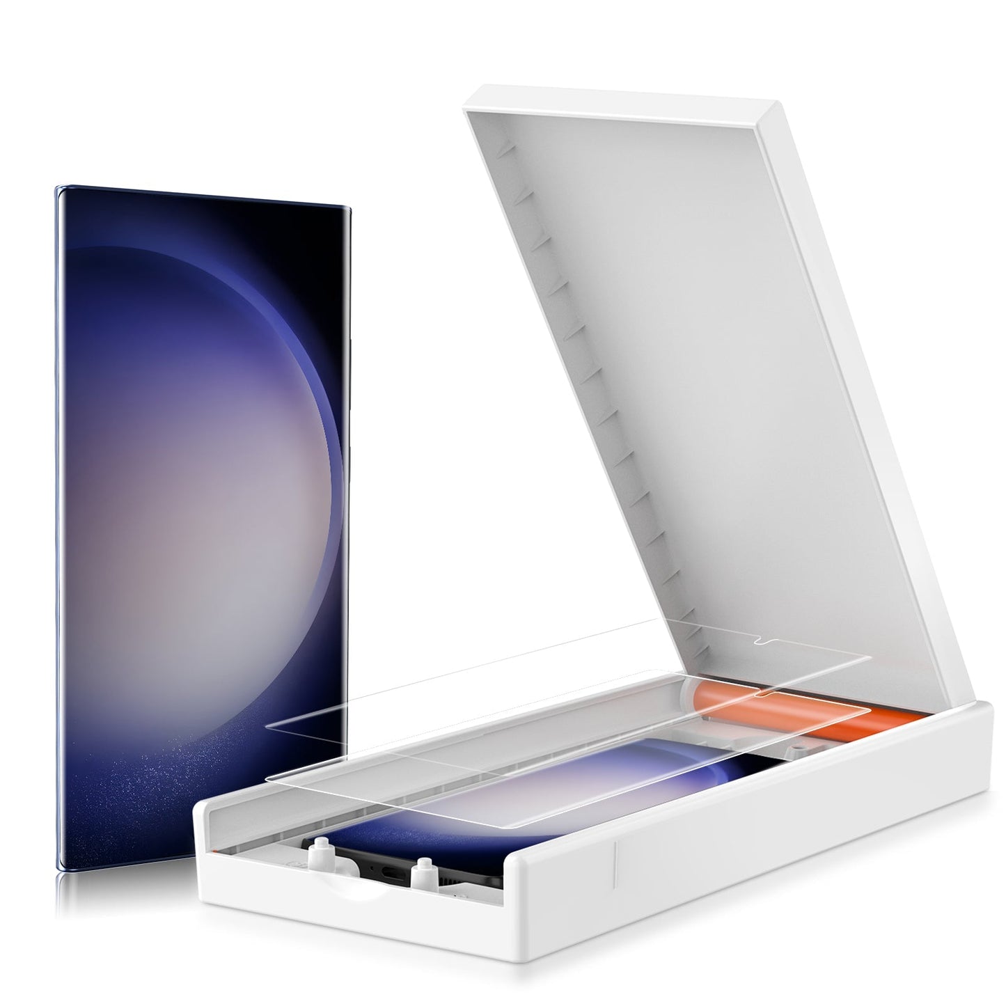 Screen Protector Film With Installation Box For Galaxy S23 / S22 / S21 Ultra