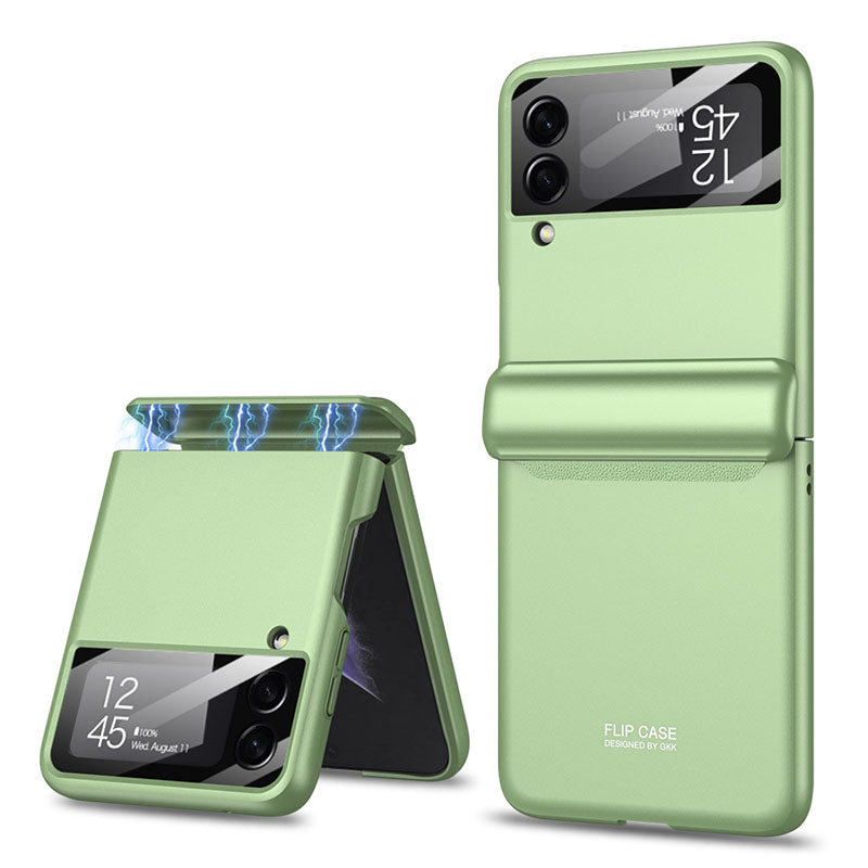 Magnetic All-included Shockproof Plastic Hard Cover For Samsung Galaxy Flip4 Flip3 5G Samsung Case
