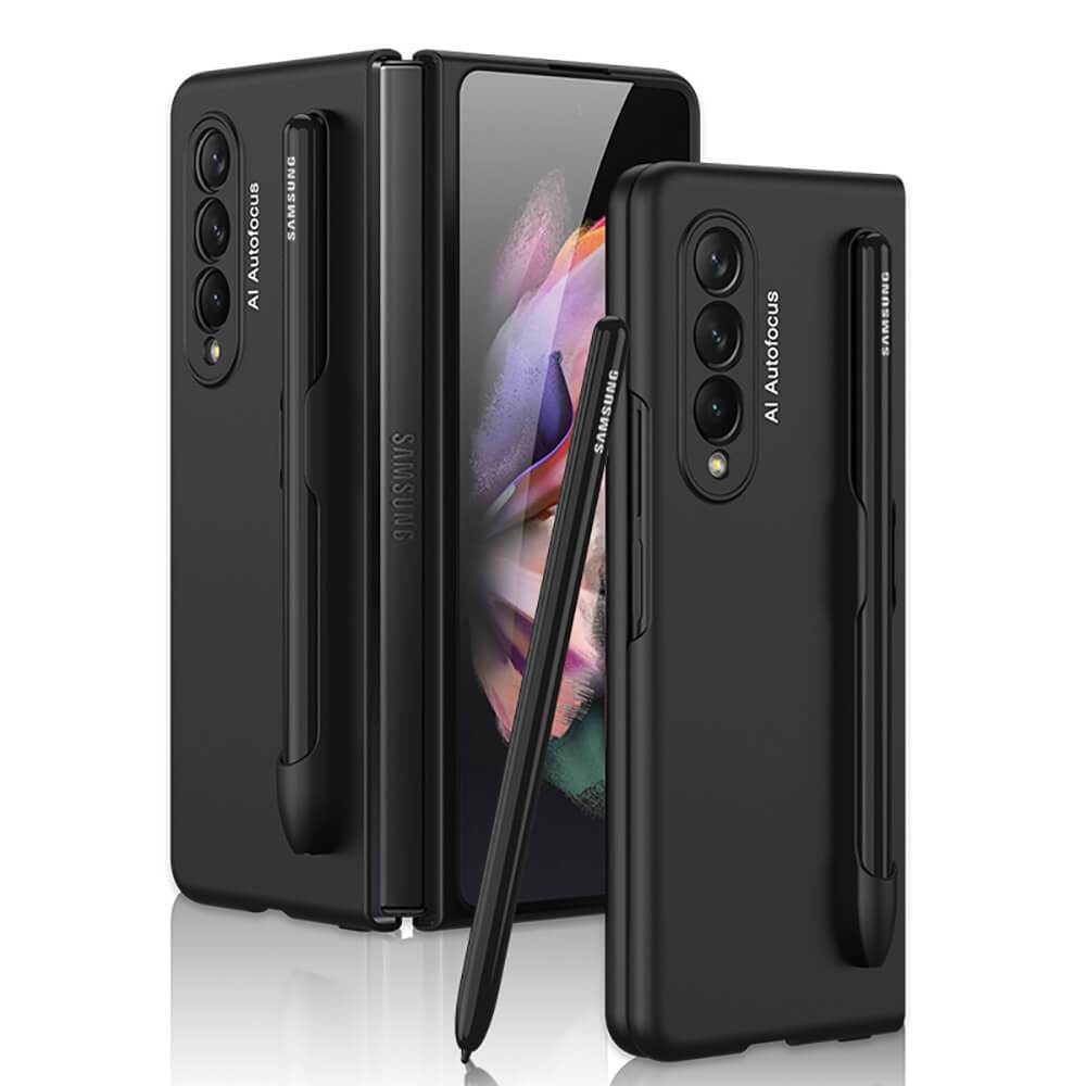 Ultra-thin pen slot business - Samsung Galaxy Z Fold 3 5G Phone Case Samsung Galaxy Z Fold 3 Case