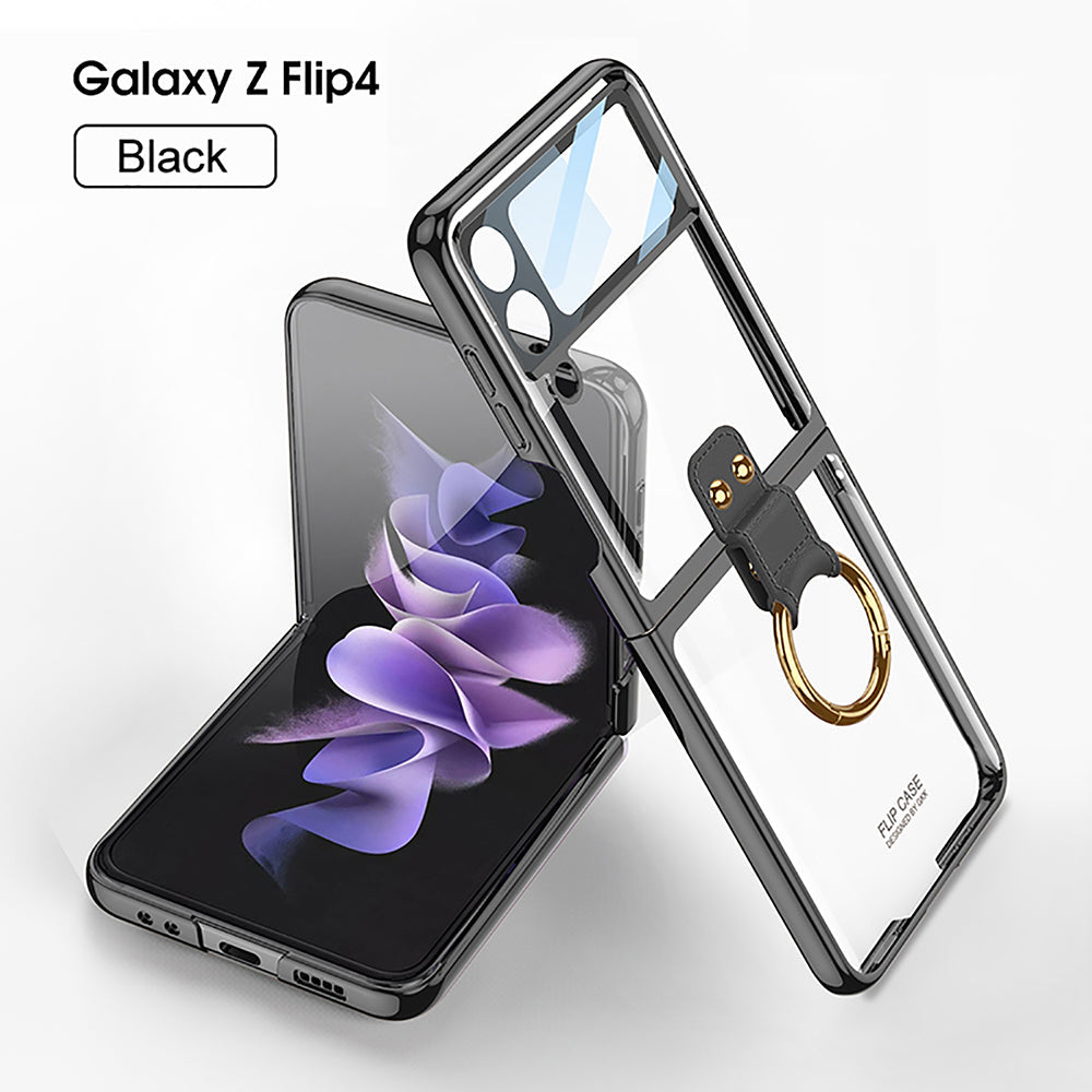 Newest Phantom Plating Anti-Drop Case For Samsung Galaxy Z Flip3 Flip4 Samsung Cases