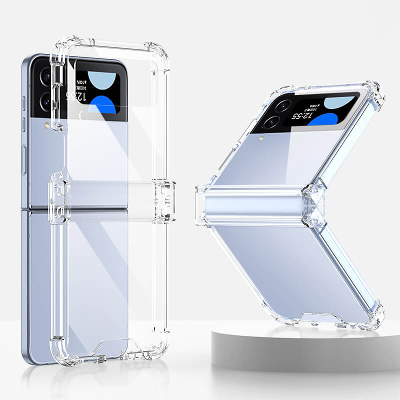 Galaxy Z Flip4 Flip3 | Airbag Ring Hinge Phone Case Samsung Cases