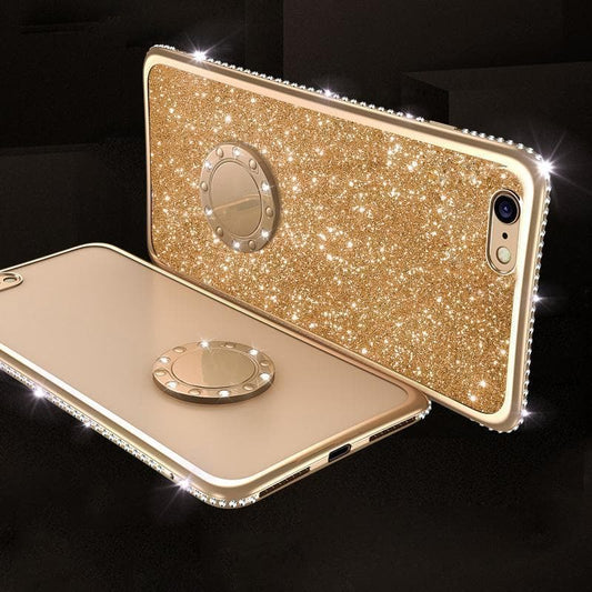 High Quality Glitter Diamond Ring Case