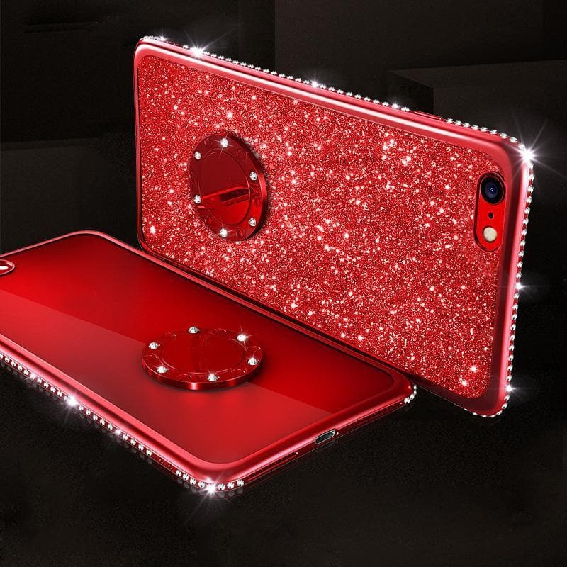 High Quality Glitter Diamond Ring Case