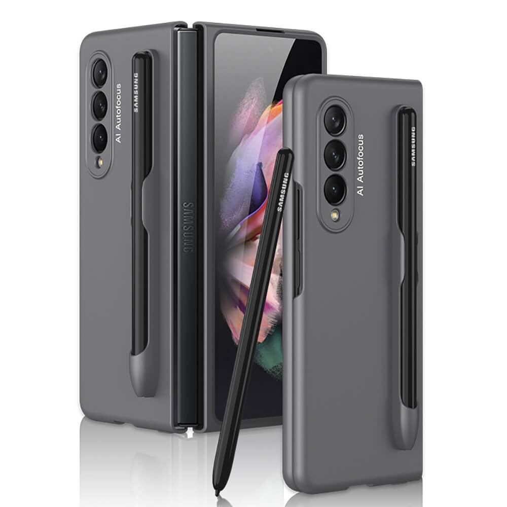 Ultra-thin pen slot business - Samsung Galaxy Z Fold 3 5G Phone Case Samsung Galaxy Z Fold 3 Case